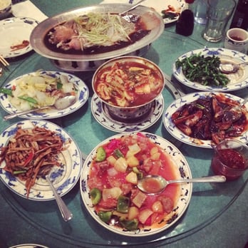Casual Chinese Plus - steamed fish, pig intestine hot pot, chinese broccoli (gai lan), sweet and sour pork ribs

http://instagram.com/pawpawpaulina/ - Szechuan Near Me - Cincinnati, Ohio