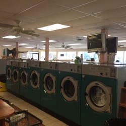 Barclay Coin Laundry - Side angle. Cheapest washer is $1.50