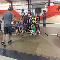 A-Town Park - Kevin getting the kids revved up for fun :)