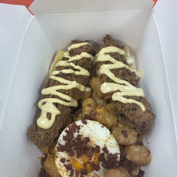 Hot Chix - Mild Tender & Better Than Fries (Loaded Tater Tots) - Chicken Shop Near Me - Tampa, Florida