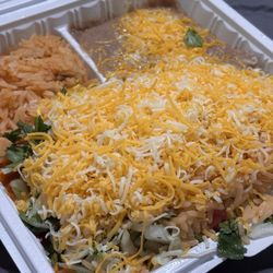 Rivas Mexican Grill - 2 Cheese Enchiladas Combo