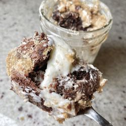 Freakin Sweet Jars - Caramel brownie cheesecake jar