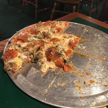 Monical's Pizza Centralia - Customizable pizza available. We got a 12 inch with half pepperoni/sausage and pepperoni/sausage/mushroom/onion. This fed two people well. - Pizza Near Me - Centralia, Illinois