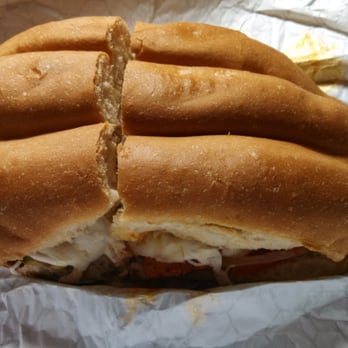Michelle's Cafe - Chorizo torta. It's big! - Mexican Near Me - Baltimore, Maryland