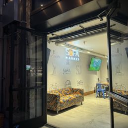 Inside seating