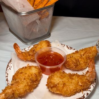 King Cajun Crawfish - Coconut shrimp & sweet potato fries - Cajun/Creole Near Me - Orlando, Florida