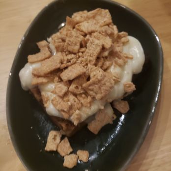 Redbird Scratch Kitchen + Bar - The only dessert on the menu and its absolutely amazing. Cinnamon Roll Bread Pudding. - Chicken Wings Near Me - Tucson, Arizona
