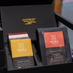 Coffee and chocolate gift box set