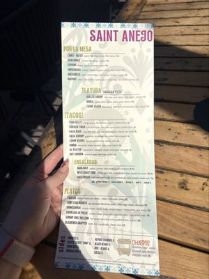 Menu photo 2 Saint Anejo Nashville, TN