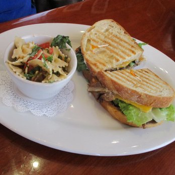 Panini Kabob Grill - steak panini & pasta salad - Mediterranean Near Me - Irvine, California Panini Kabob Grill - steak panini & pasta salad - Mediterranean Near Me - Irvine, California