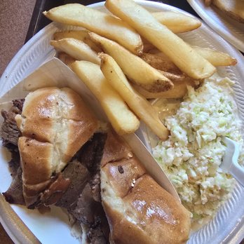 Bar-B-Que Wagon - Brisket sandwich - Barbeque Near Me - Bryson City, North Carolina Bar-B-Que Wagon - Brisket sandwich - Barbeque Near Me - Bryson City, North Carolina