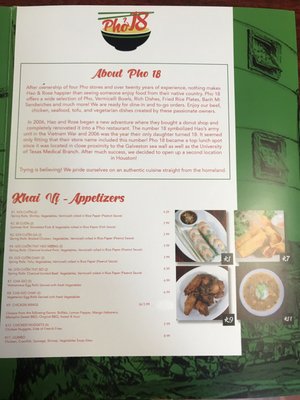 Menu photo 4 Pho 18 Houston, TX Menu photo 4 Pho 18 Houston, TX