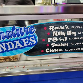 Hebron Harvest Fair - Ultimate Sundaes menu - Festivals Near Me - Hebron, Connecticut