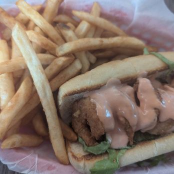Mirro's Cafe - Shrimp Po Boy - Cafes Near Me - Waves, North Carolina Mirro's Cafe - Shrimp Po Boy - Cafes Near Me - Waves, North Carolina