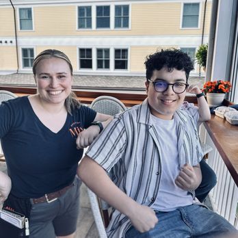 Mix Rooftop & Bar at Sift - There she is with the birthday boy Nate. - Bakeries Near Me - Mystic, Connecticut Mix Rooftop & Bar at Sift - There she is with the birthday boy Nate. - Bakeries Near Me - Mystic, Connecticut