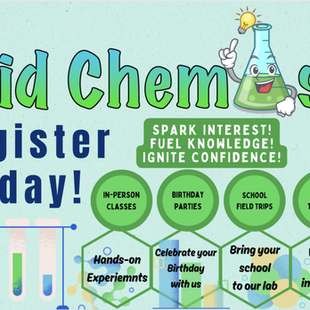 Kid Chemist - Kids Activities Near Me - Novi, Michigan