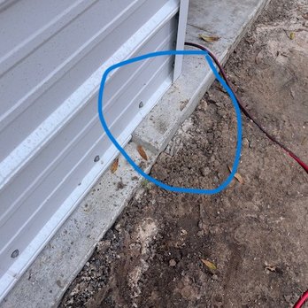 Candor Carports - Concrete Poured a foot off - Masonry/Concrete Near Me