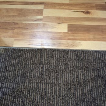 A & S Floors - Didn't put the strip in to cover the change in flooring. - Flooring Near Me - Benicia, California