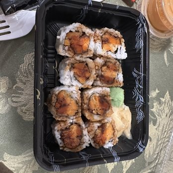 Edo Ya - Sweet Potato Roll - Japanese Near Me - Blacksburg, Virginia Edo Ya - Sweet Potato Roll - Japanese Near Me - Blacksburg, Virginia