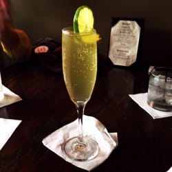 Volstead Bar - A great prosecco cocktail whose name I sadly can't remember!