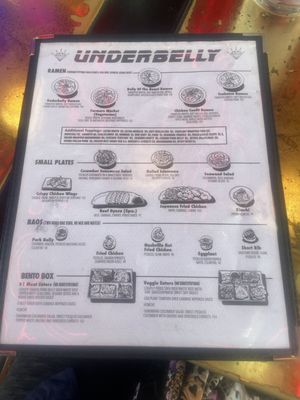 Menu photo 7 Underbelly San Diego, CA