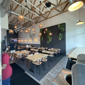 Bruxie - seating view from patio - Chicken Shop Near Me - El Segundo, California Bruxie - seating view from patio - Chicken Shop Near Me - El Segundo, California