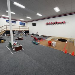 HobbyTown - Truck show event in back at race track