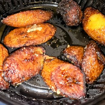 Red Rican - Maduros (glazed plantains). Sorry...I ate some before I took the picture. - Puerto Rican Near Me - Niles, Ohio Red Rican - Maduros (glazed plantains). Sorry...I ate some before I took the picture. - Puerto Rican Near Me - Niles, Ohio
