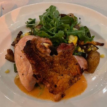 Casbah - roast chicken with corn and roast potatoes - Greek Near Me - Pittsburgh, Pennsylvania Casbah - roast chicken with corn and roast potatoes - Greek Near Me - Pittsburgh, Pennsylvania