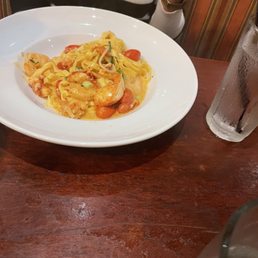 Shrimp and lobster linguine Shrimp and lobster linguine