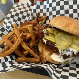 BBQ chicken sandwich
