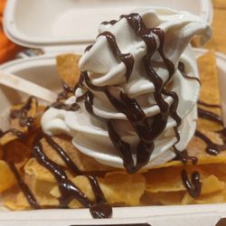 Guzman y Gomez - Dulce De Leche nacho sundae. A spectacular combination. Triple threat. 5 stars.