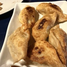 Fried potstickers Fried potstickers