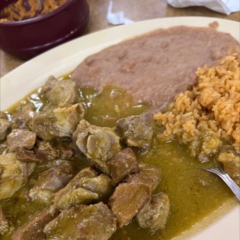 Hacienda Sahuayo - Chile Verde - Mexican Near Me - Stockton, California