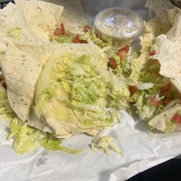 Supposed to be a buffalo chicken wrap