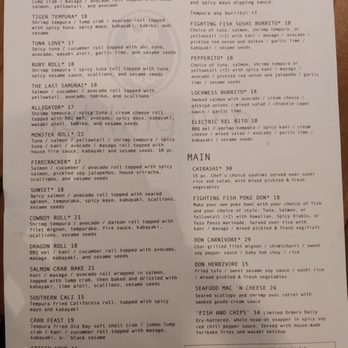 Fighting Fish - Menu - Sushi Bars Near Me - Richmond, Virginia Fighting Fish - Menu - Sushi Bars Near Me - Richmond, Virginia