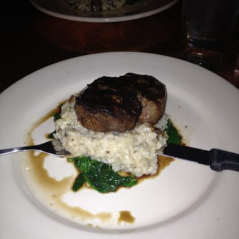 Girasole Restaurant - Beef Tenderloin over Risotto & Spinach - Italian Near Me - Pittsburgh, Pennsylvania Girasole Restaurant - Beef Tenderloin over Risotto & Spinach - Italian Near Me - Pittsburgh, Pennsylvania
