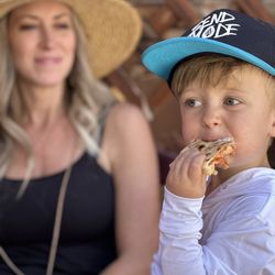 Cardinal Village Resort - Our grandson loved the pepperoni pizza.