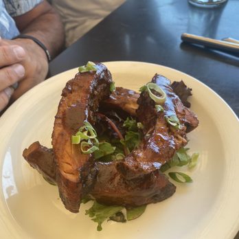 Callaway Vineyard & Winery - Baby back ribs - very tender and delicious - Wineries Near Me - Temecula, California