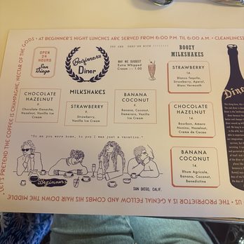 Beginner's Diner - Diners Near Me - San Diego, California