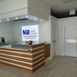 MB Laser Therapy - Reception Area