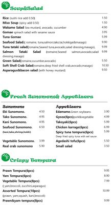 Menu photo 7 Sushi Ryu Nanaimo, BC