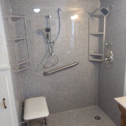 Shoreline Glass and Home Renovations - TUB TO SHOWER CONVERSION