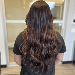 Rooted Salon - Partial balayage. Hair by Kenny