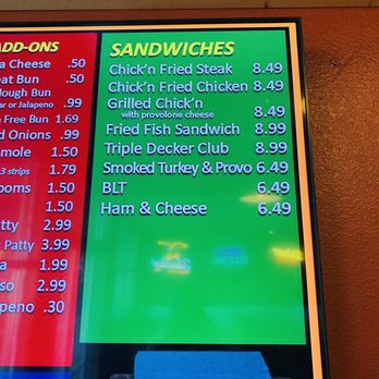 Longhorn Cafe - menu and prices - Burgers Near Me - Boerne, Texas