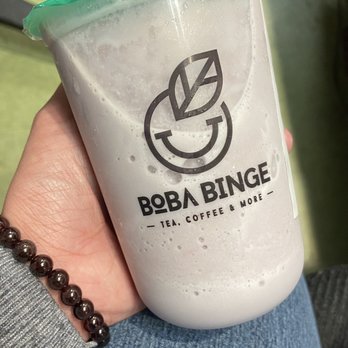 Boba Binge - Taro Smoothie with Fresh Taro - Coffee & Tea Near Me - Oakland, California