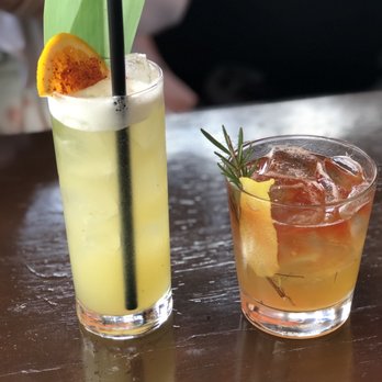 Bosscat Kitchen & Libations - Pinnacle Ready to Drink Cocktail - Pineapple Sage Elixir & 38 special - New American Near Me - Irvine, California
