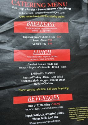 Menu photo 2 Redhouse Bagels Bensalem Bensalem, PA Menu photo 2 Redhouse Bagels Bensalem Bensalem, PA