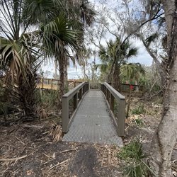 Bridge to observation area