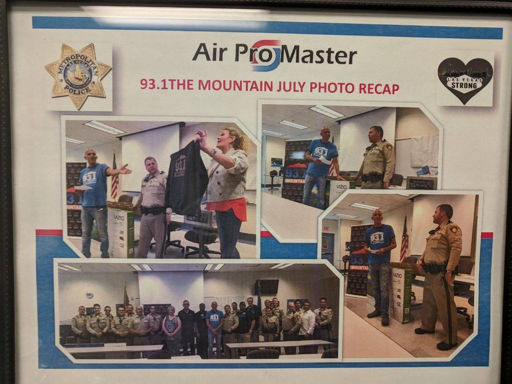 Slide of Air Pro Master